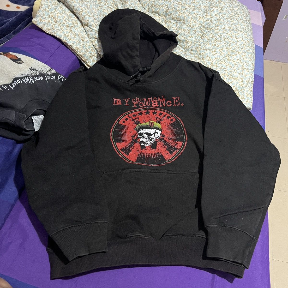 Vintage My Chemical Romance Hoodie Revenge Era Very Rare Size L Xl T-Shirts, Sweatshirt | FlexRushtees.com