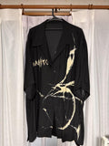 Yamamoto Yohji Yamamoto Pour Homme Sample Silk Satin Shirts Hoodie, Sweatshirt | FlexRushtees.com