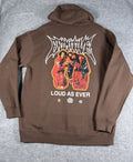 Outkast Loud As Ever Atliens Hoodie Brown Xl T-Shirts, Sweatshirt | FlexRushtees.com