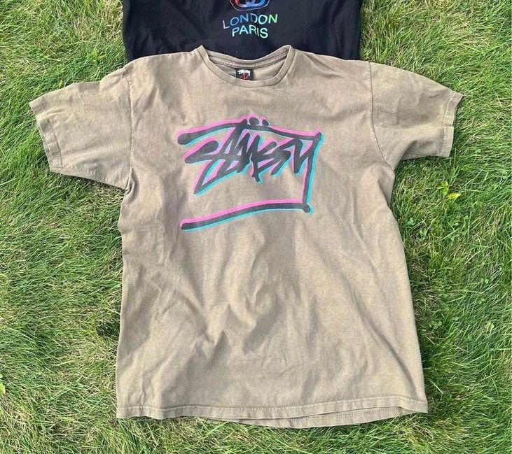 2000s Vintage Stussy T Shirt Hoodie, Sweatshirt | FlexRushtees.com