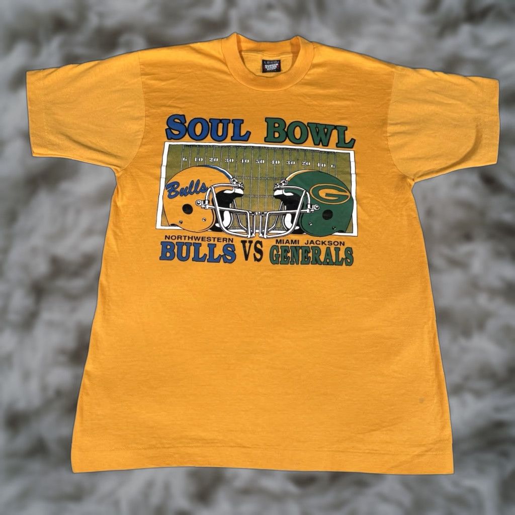 Vintage Soul Bowl Miami Jackson High School T Shirt Mens M Fits M Football 90s Shirt Hoodie, Sweatshirt | FlexRushtees.com