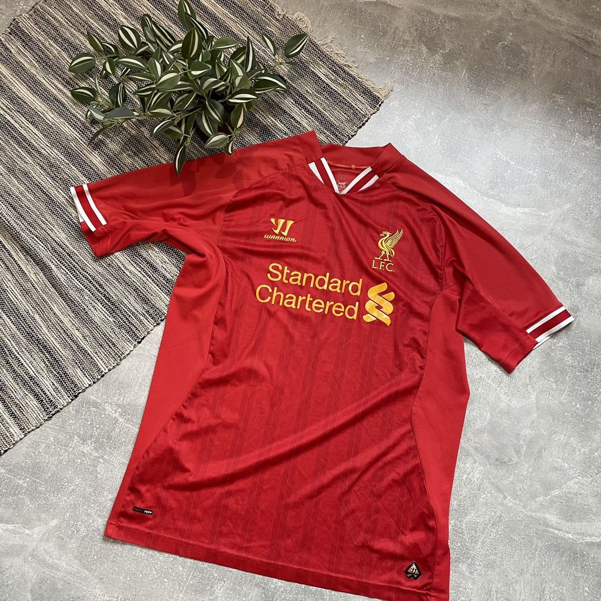 Rare Warrior Liverpool 90s Away Jersey Chartered Lfc Game