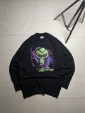 Vintage 90 S The Unknown Alien Big Logo Longsleeve T Shirt