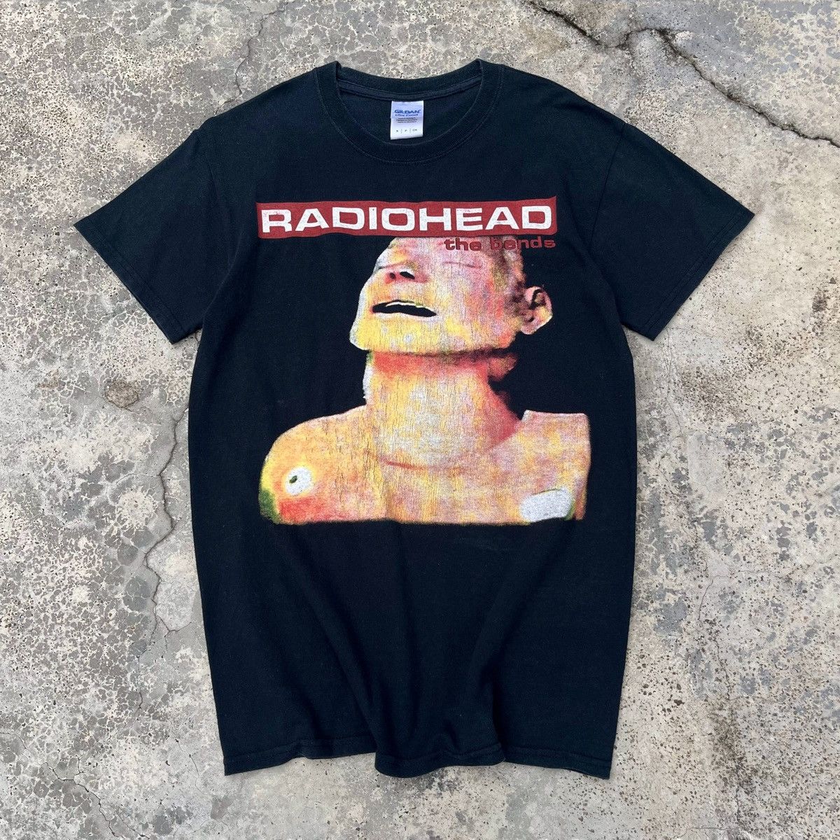 Band Tees Vintage Radiohead Y2k The Bends Album Band Tee Britain Pop Hoodie, Sweatshirt | FlexRushtees.com