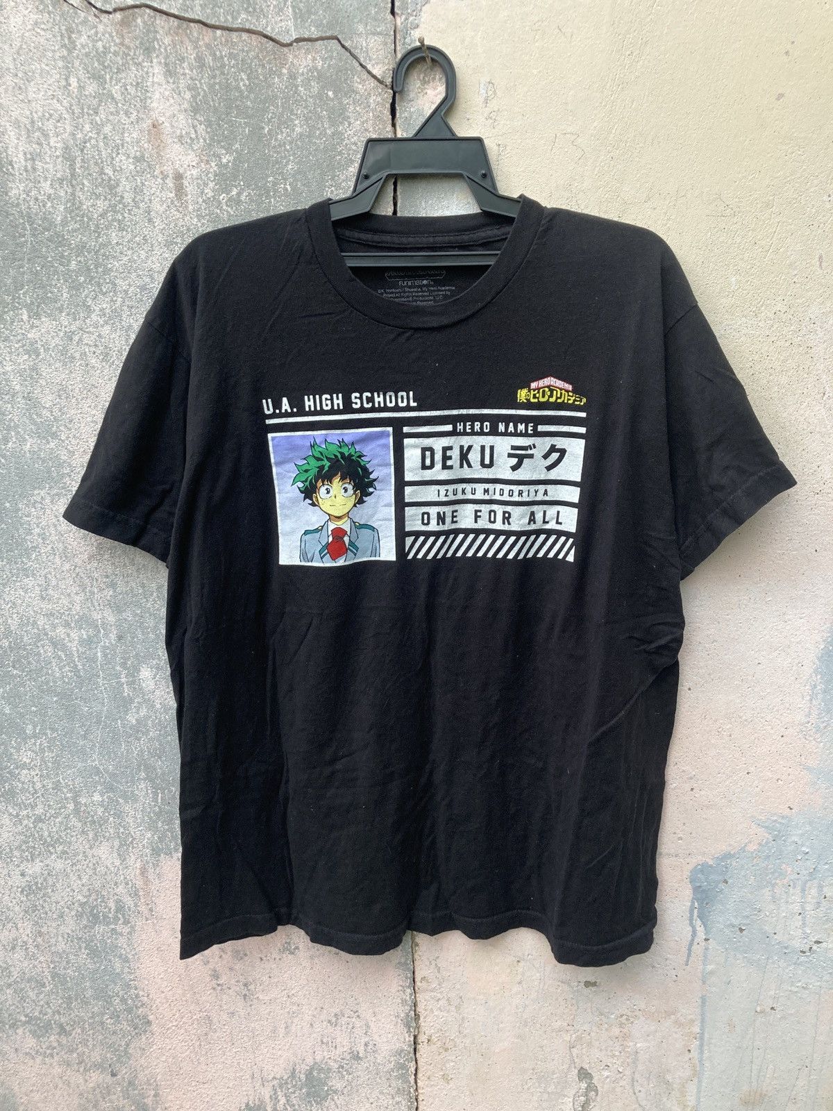 Japanese Brand My Hero Academia Anime Official Tee