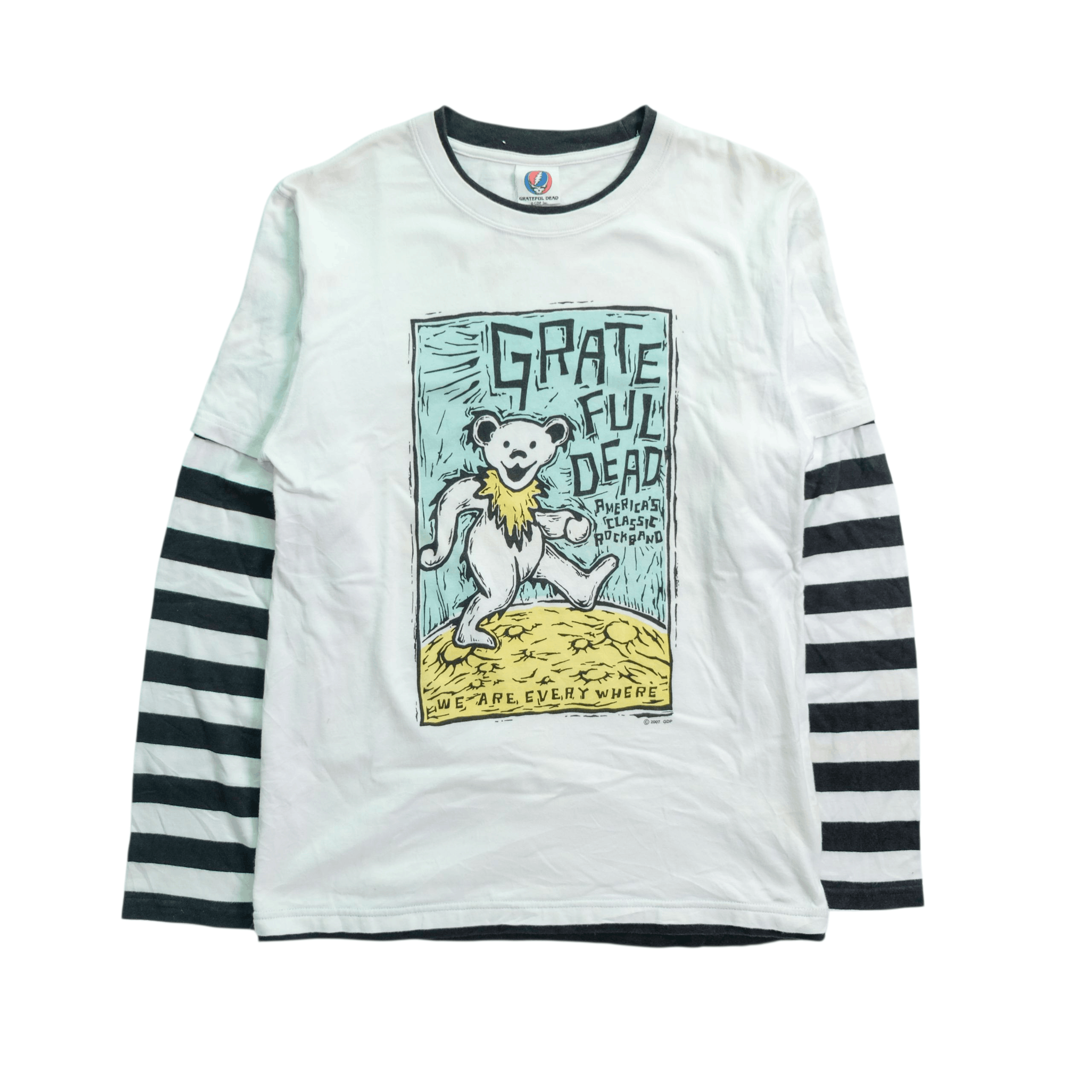 Dead 2007 Grateful Dead Bear Long Sleeve Shirt Hoodie, Sweatshirt | AU16VibeMintTees.com