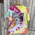 Band Tees Thrashed Vintage Radiohead Tie Dye Band Tee Hoodie, Sweatshirt | AU16VibeMintTees.com