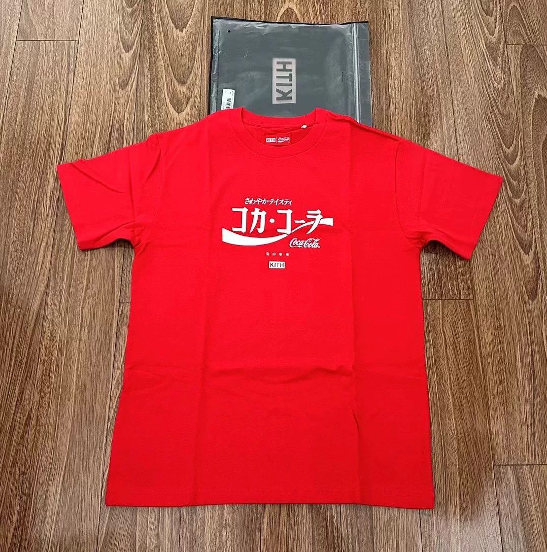 Kith Japan Country Tee Red Limited Edition Hoodie, Sweatshirt | FlexRushtees.com