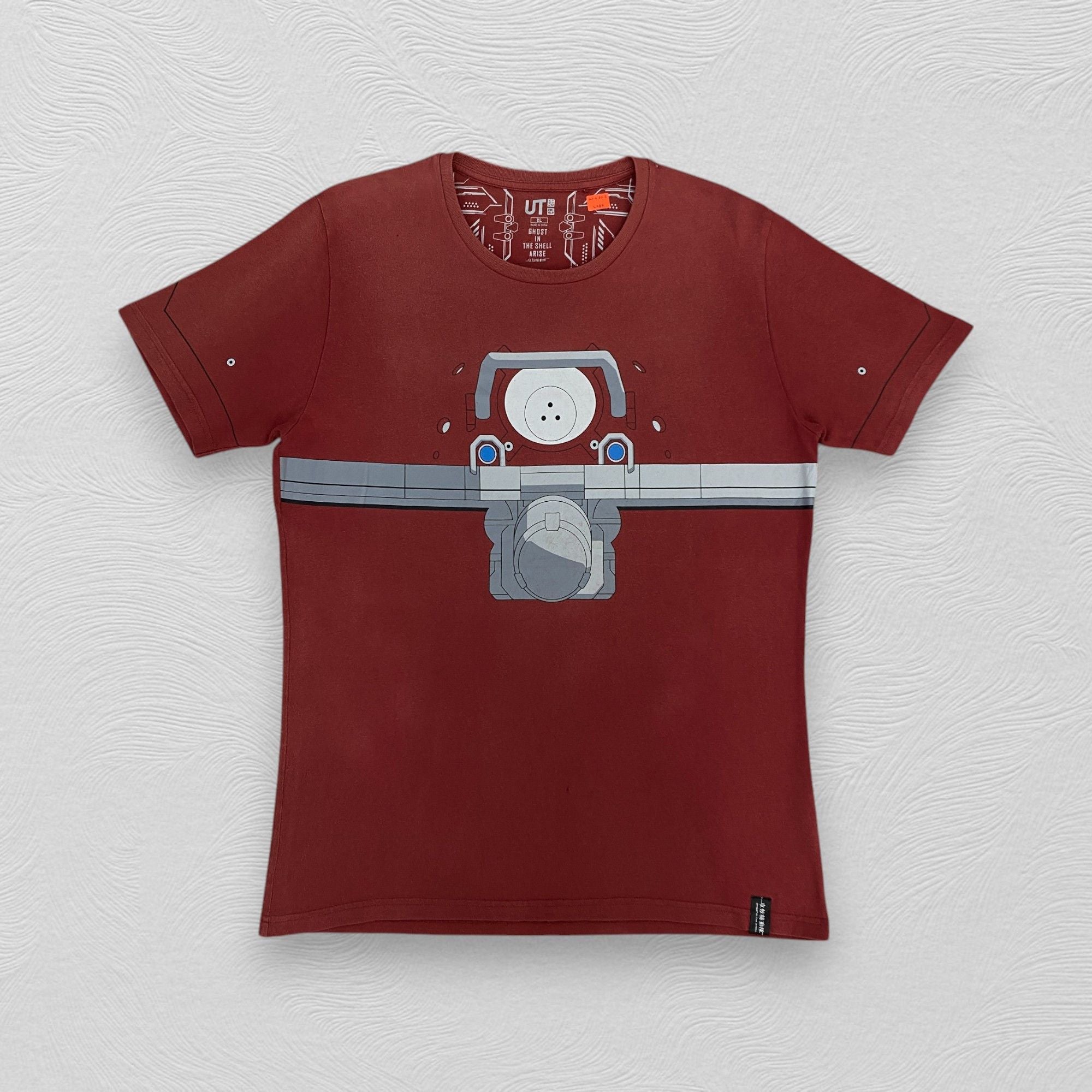 Ghost In The Shell Large Sun Faded T Shirt L085 Hoodie, Sweatshirt | FlexRushtees.com