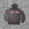 Vintage Jimmy Johns Employee Hoodie Full Zip Logo Uniform Mens Small Black T-Shirts, Sweatshirt | FlexRushtees.com