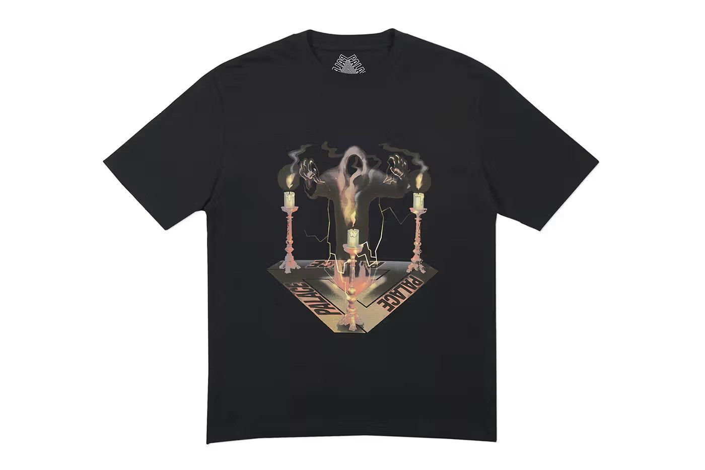 2019 Palace Spooked T Shirt Black Small New Hoodie, Sweatshirt | FlexRushtees.com