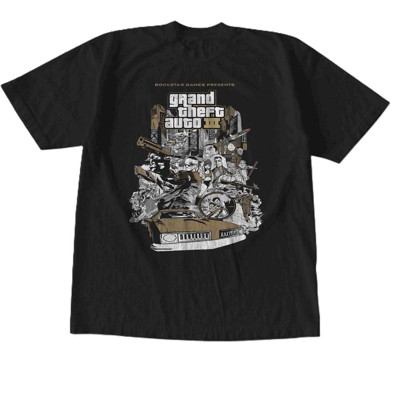 Gildan Gta Grand Theft Auto 3 Shirt