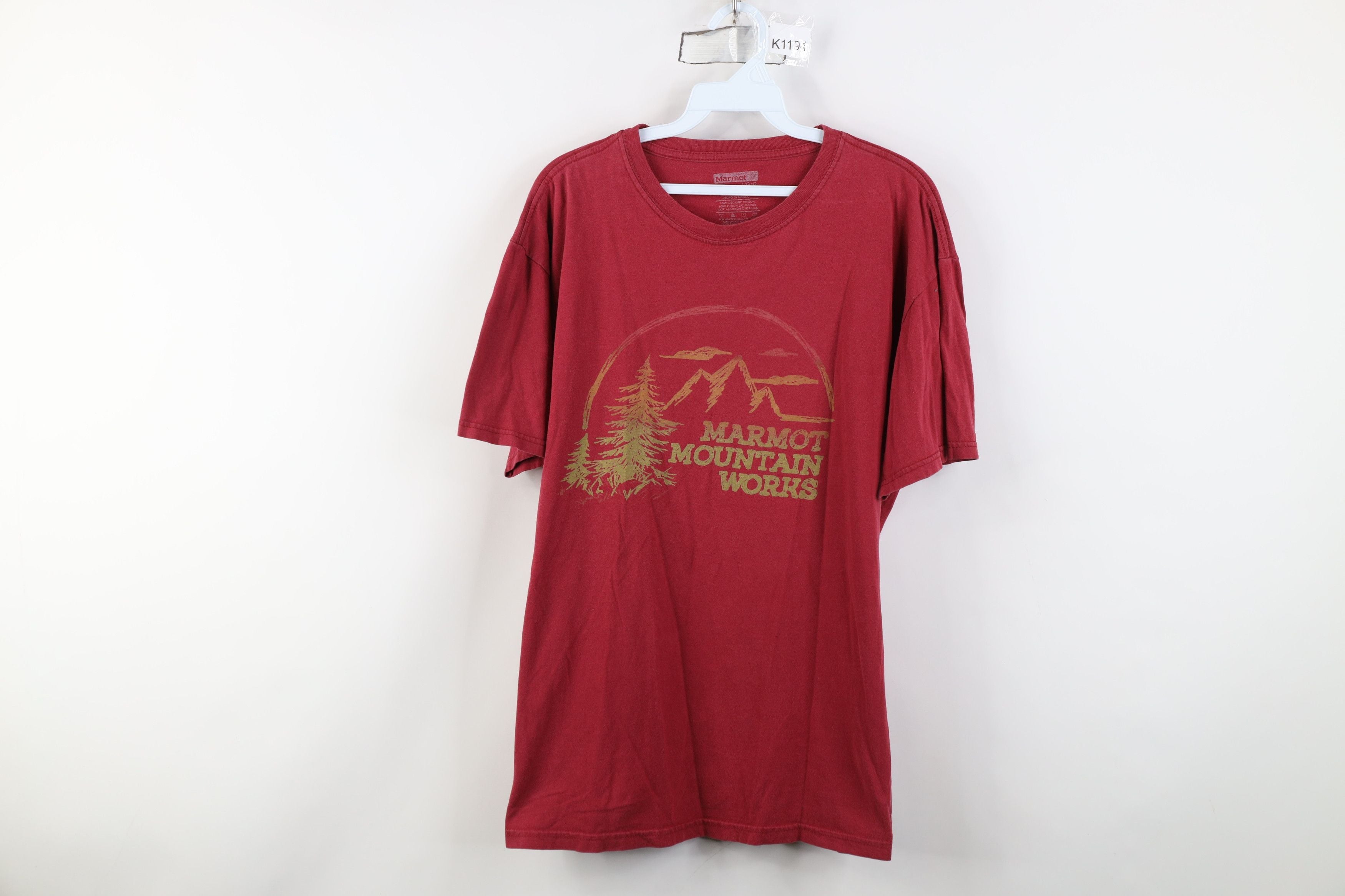 Marmot Spell Out Mountain Works Hiking Trekking T Shirt Hoodie, Sweatshirt | FlexRushtees.com