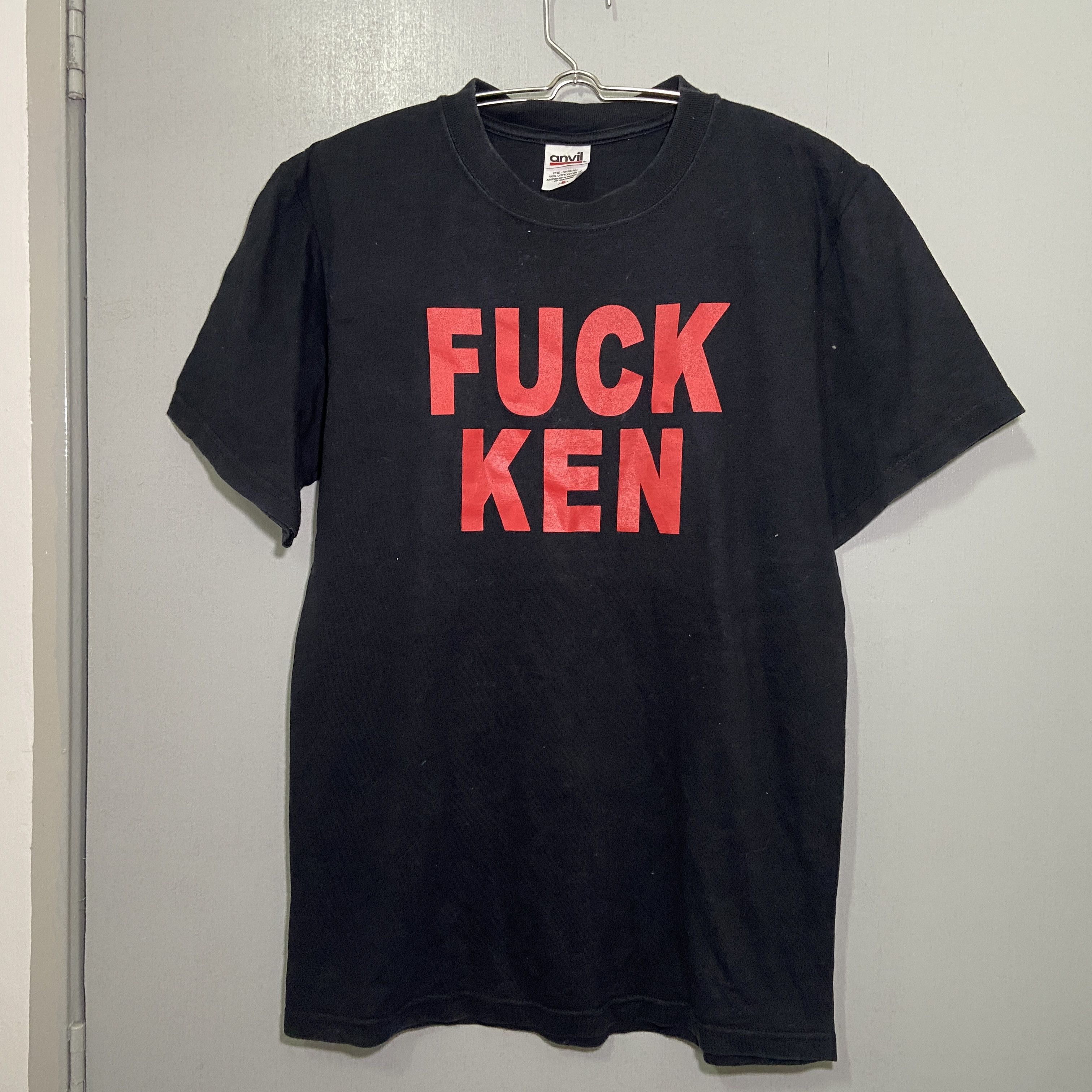 Band Tees Pizza Of Death Fuck Ken Punk Tee Anvil Tag Size S Hoodie, Sweatshirt | FlexRushtees.com