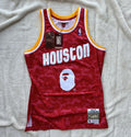 Mitchell Ness Bape X Mitchell Ness Houston Rockets Swingman Jersey