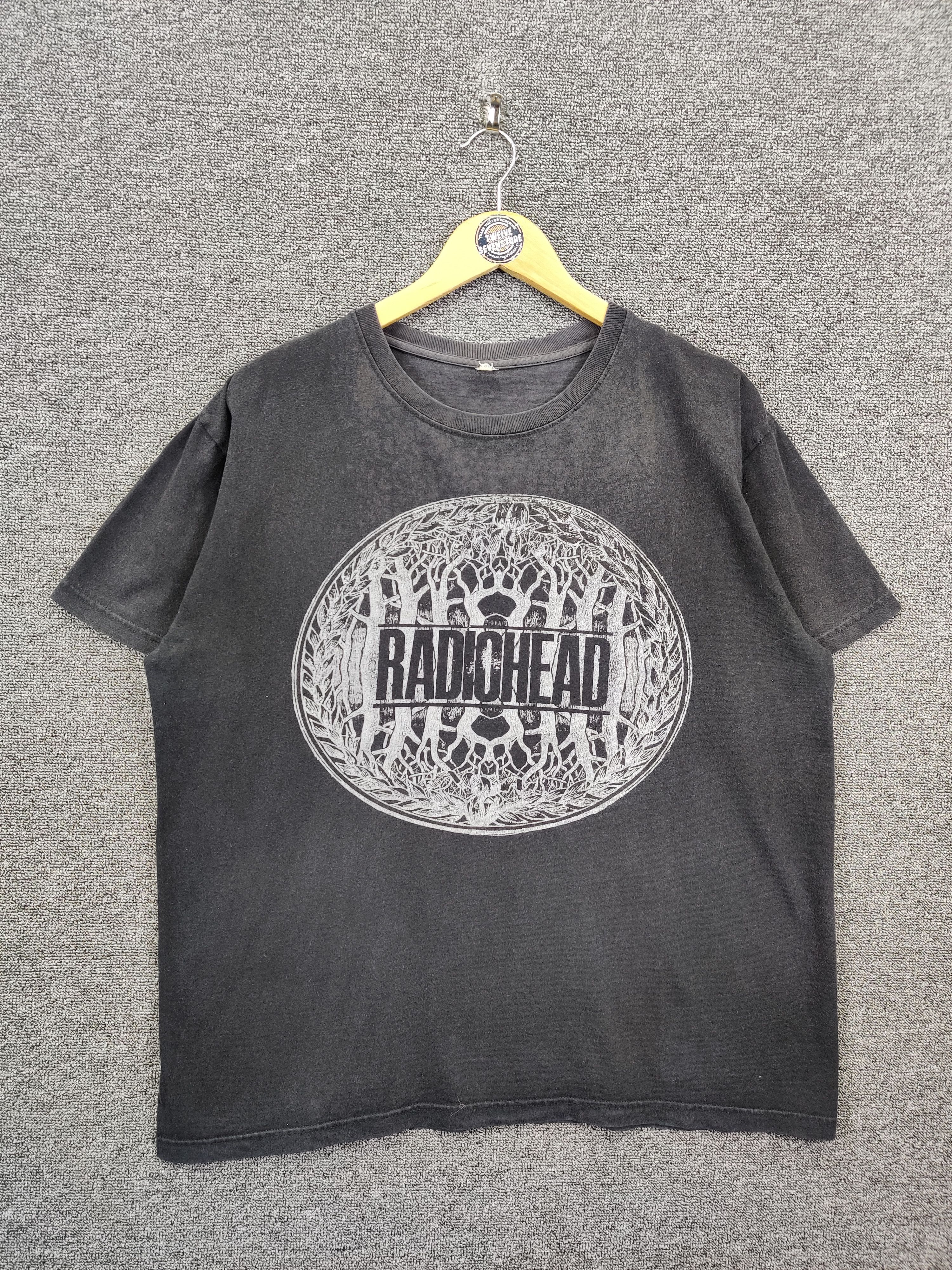Band Tees Vintage Radiohead Band Tee Tshirt Hoodie, Sweatshirt | FlexRushtees.com