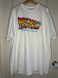 Universal Studios Back To The Future 1999 Vintage Movie T Shirt
