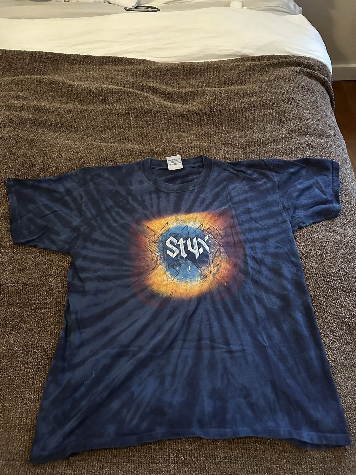 Band Tees X Vintage 2005 Big Bang Theory Styx Tour Band Tee