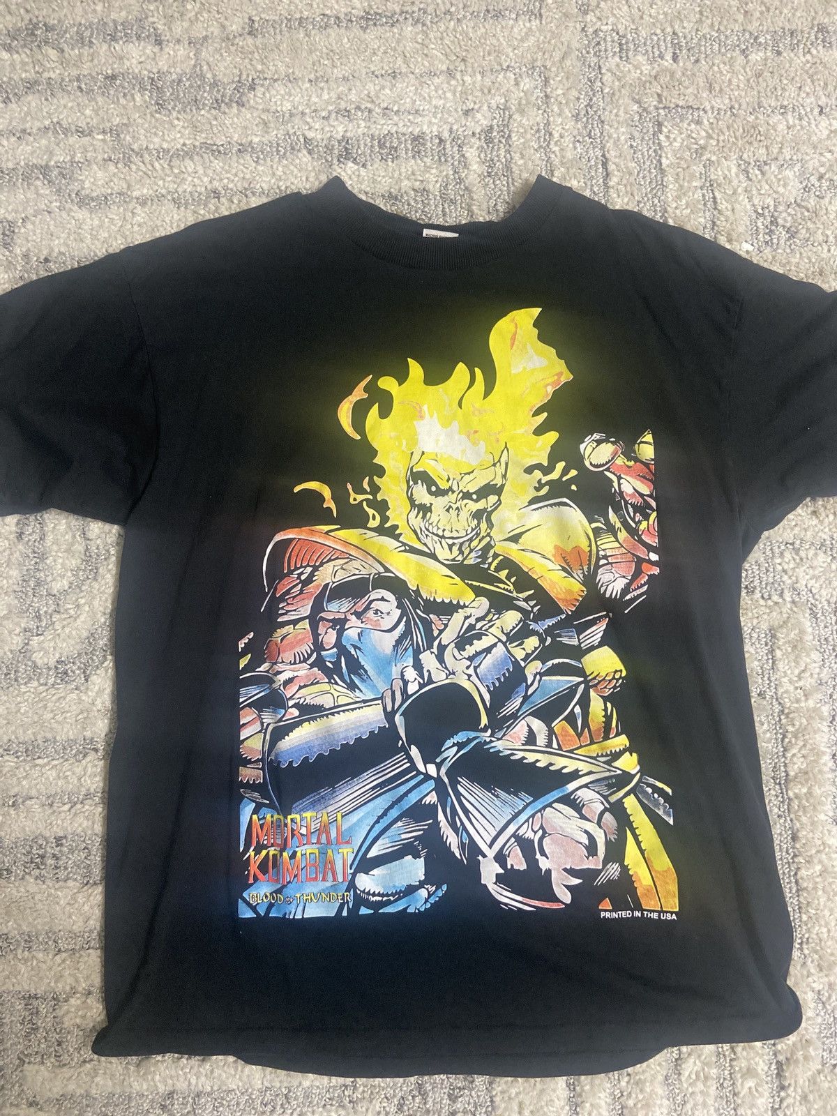 Vintage Mortal Kombat Bootleg Tee Hoodie, Sweatshirt | FlexRushtees.com
