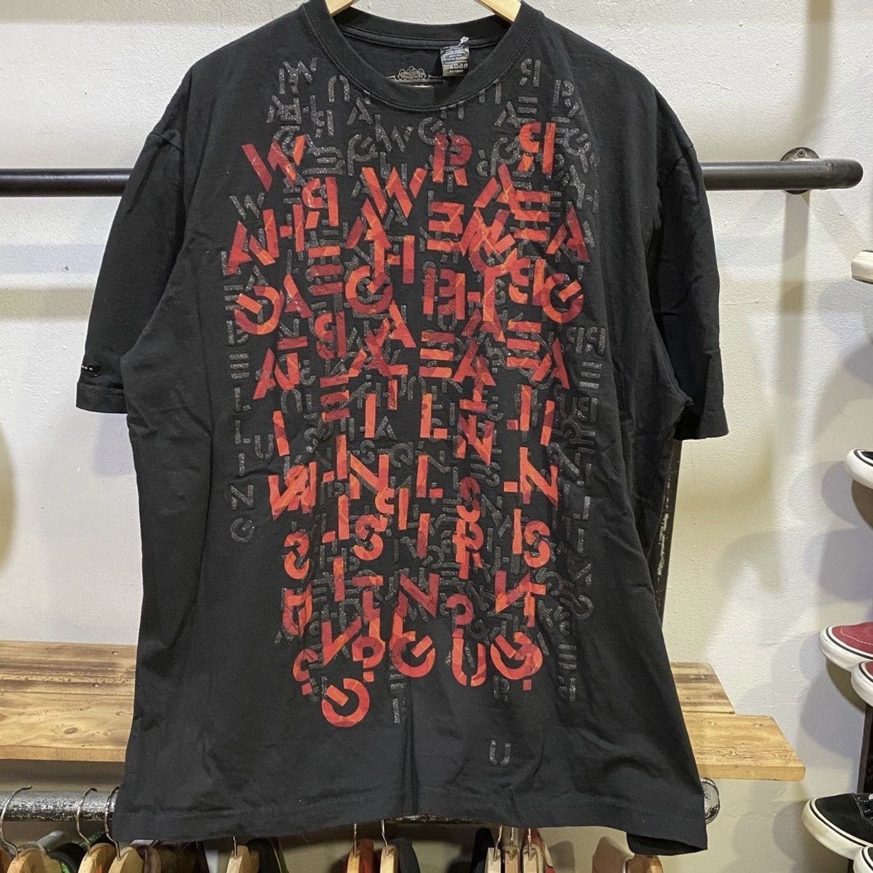 Vintage Y2k Sean John Alphabet Matrix Graphic Tshirt