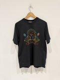 Casablanca Rainbow Grayon Temple Shirt Black Size M Hoodie, Sweatshirt | FlexRushtees.com