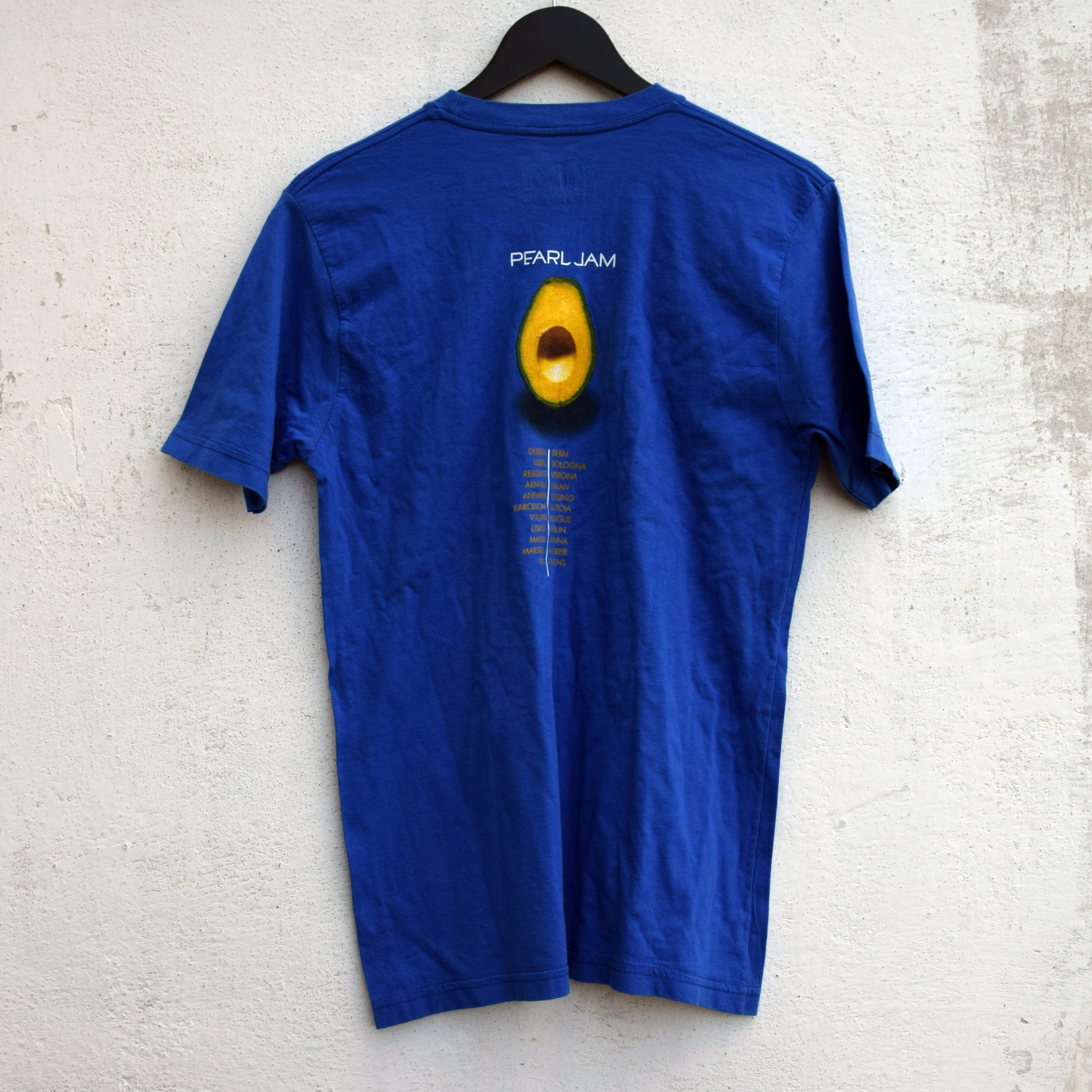 Vintage Official European Tour Pearl Jam T Shirt L Hoodie, Sweatshirt | FlexRushtees.com
