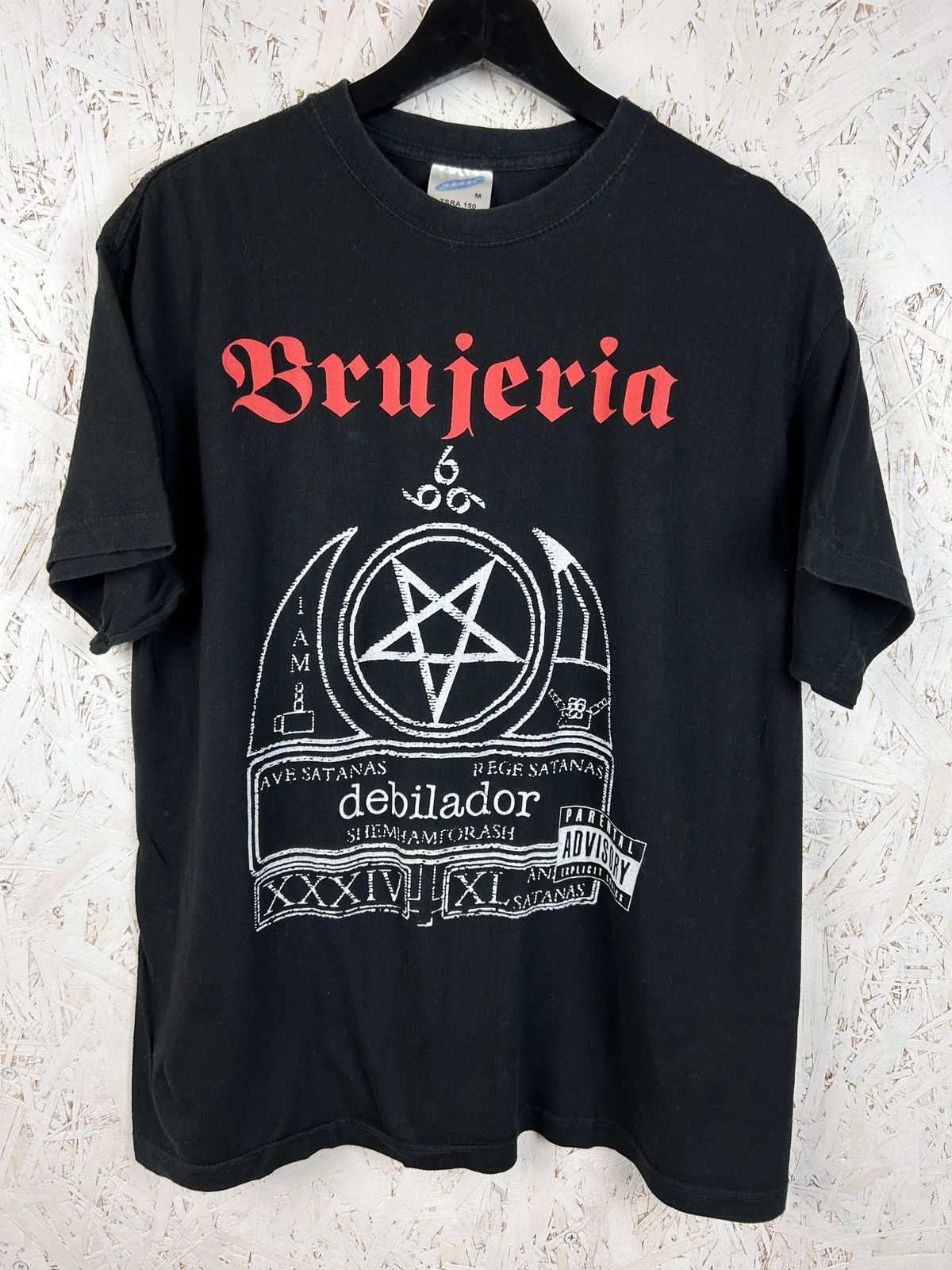 Band Tees 00s Vintage Brujeria Debilador 2009 European Tour T Shirt Hoodie, Sweatshirt | FlexRushtees.com