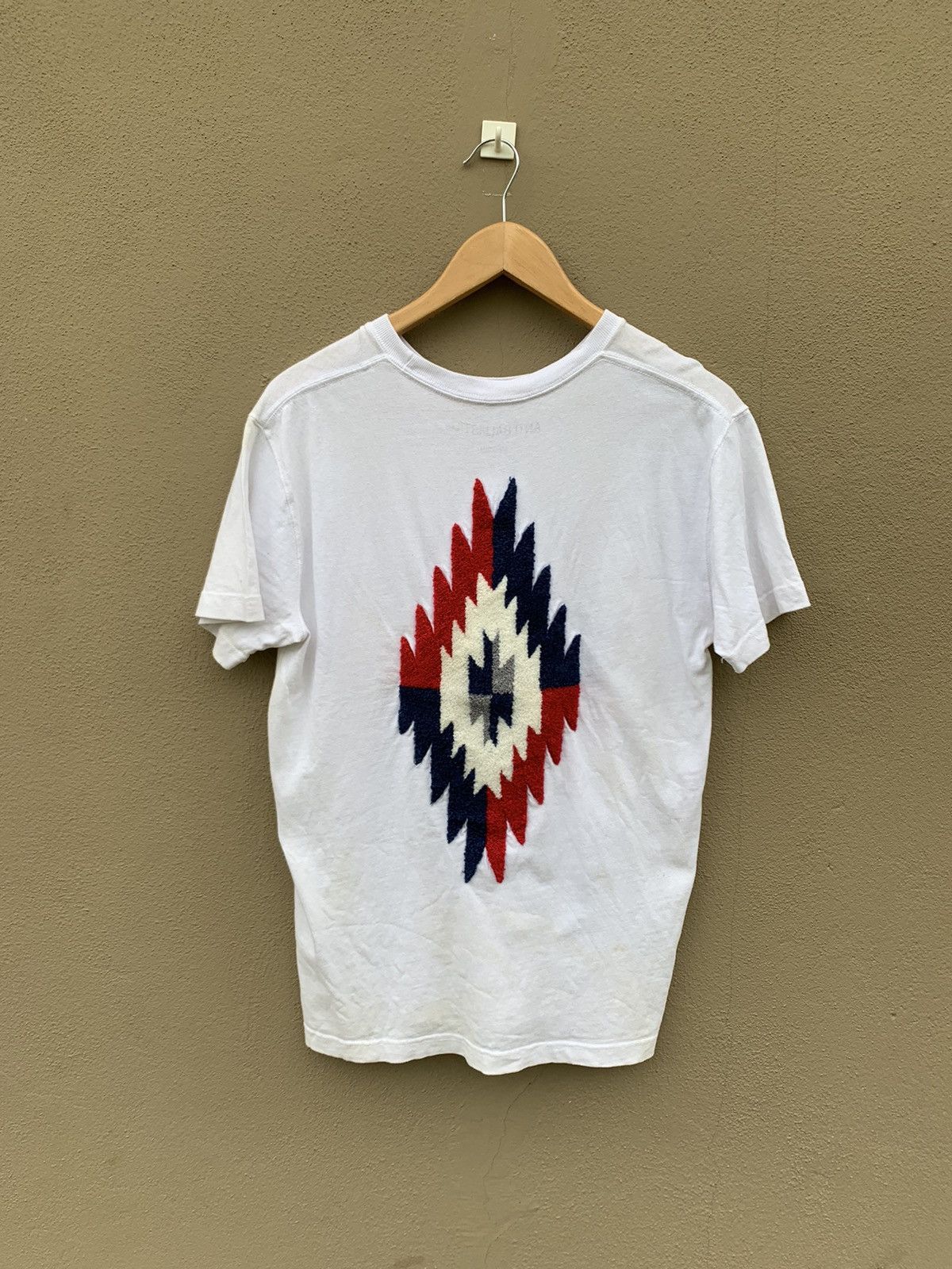 Brand Japanese Brand Anti Ballistic Embroided Aztec Patern Tee