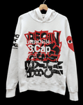 Comme Des Garcons Last Call Rare Cdg Play Printed Hoodie
