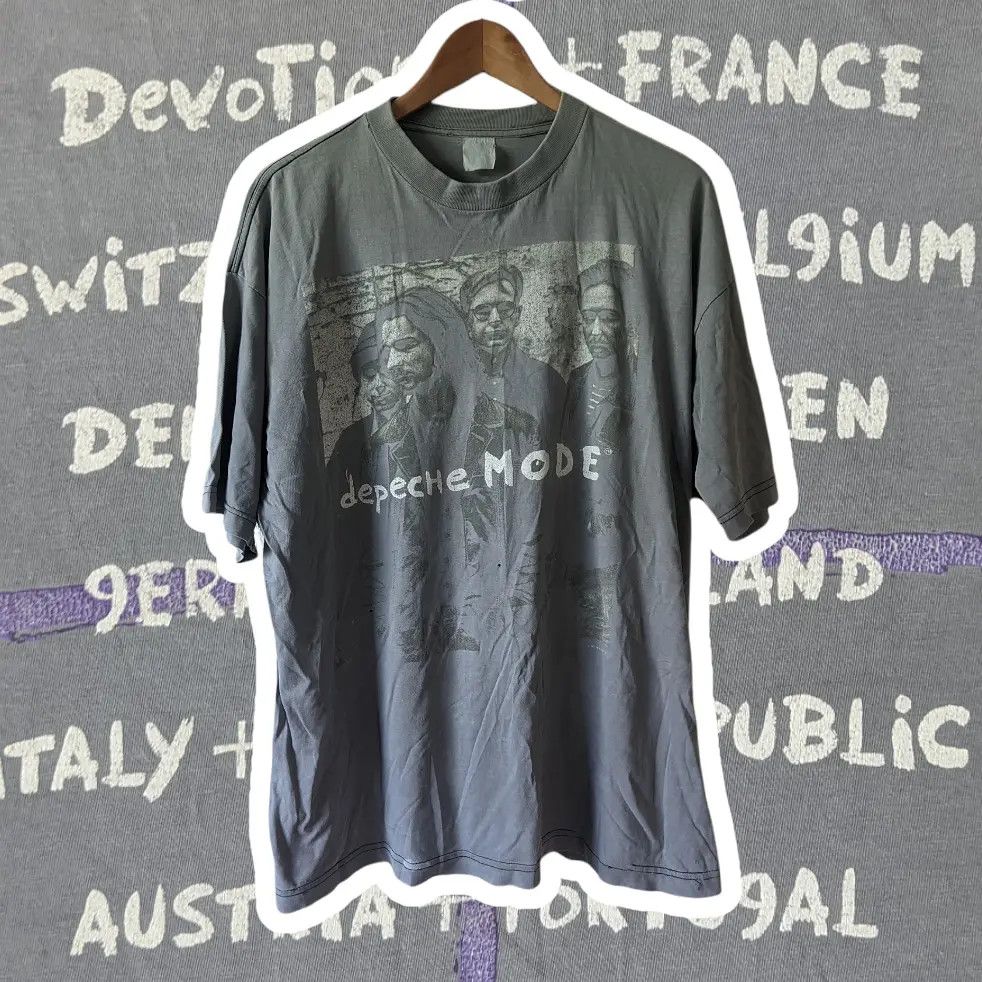 Vintage 1993 Depeche Mode Devotion Tour Europe T-Shirts, Hoodie, Sweatshirt | FlexRushtees.com