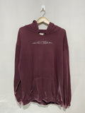 Powell Peralta X Santa Cruz Skateboards 90s Sims Skateboard Destroyed Hoodie