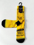Socks Stance Gremlins What You Get Crew Socks Yellow Black