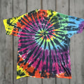 Blue Liquid Blue Shirt Tie Dye Mens Xl Spiral Rainbow Psychedelic Graphic Extra Large