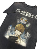 Anime Vintage Death Note Shonen Jump Anime Manga Shirt Sunfaded
