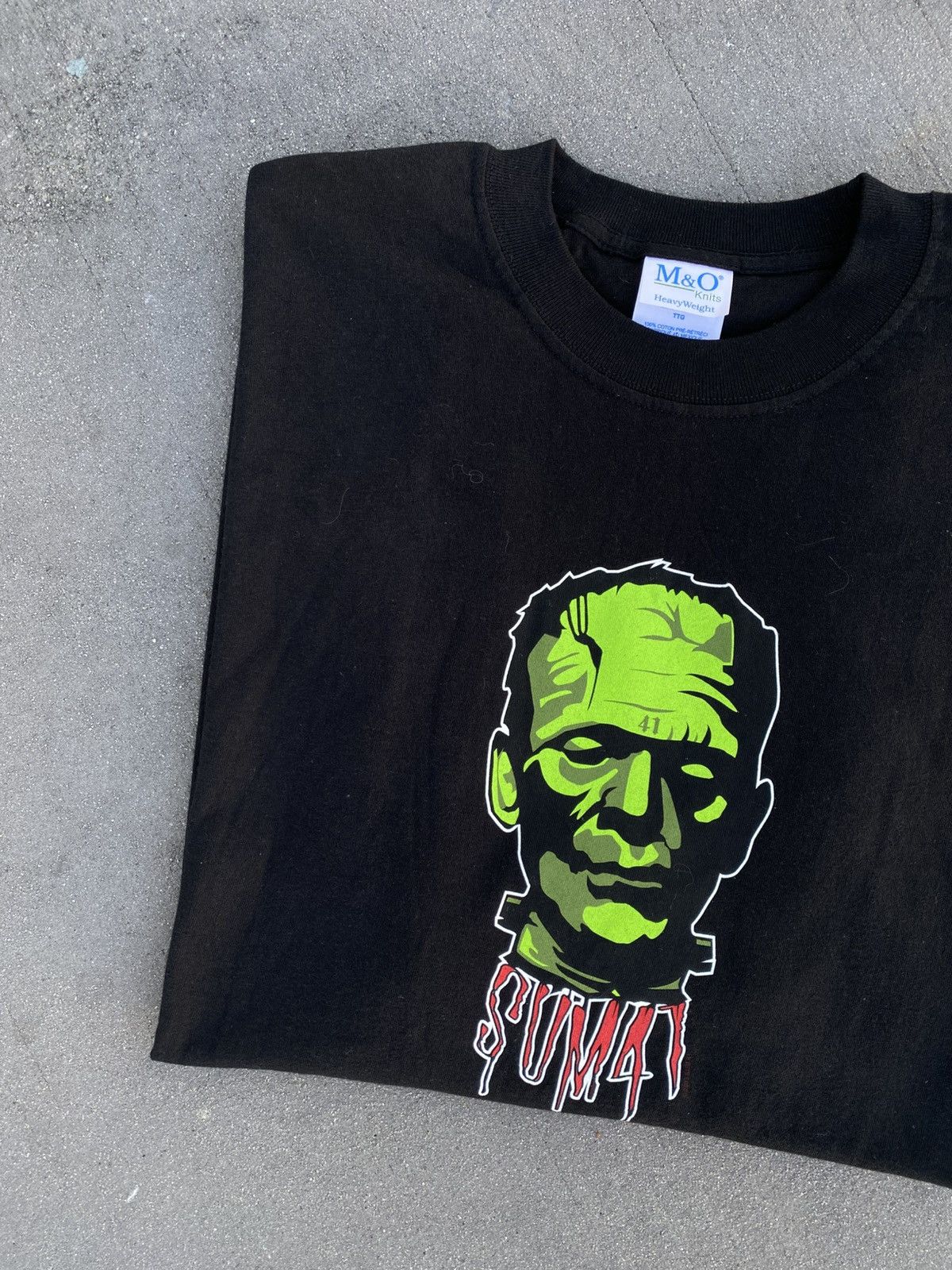 Band Tees Vintage Rare Sum 41 Frankenstein 2003 Hoodie, Sweatshirt | FlexRushtees.com
