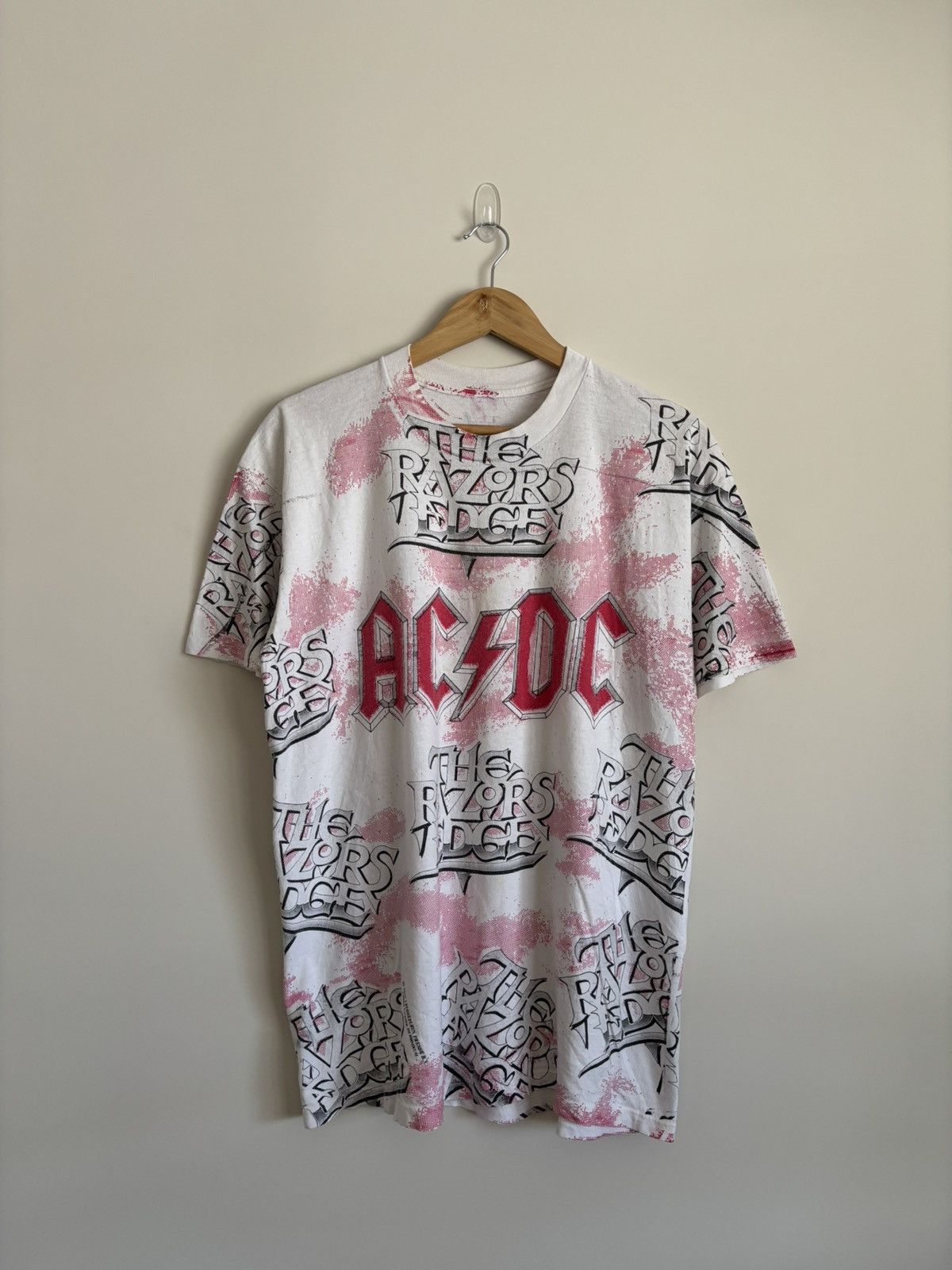 Band Tees Acdc Razors Edge Aop Hoodie, Sweatshirt | FlexRushtees.com