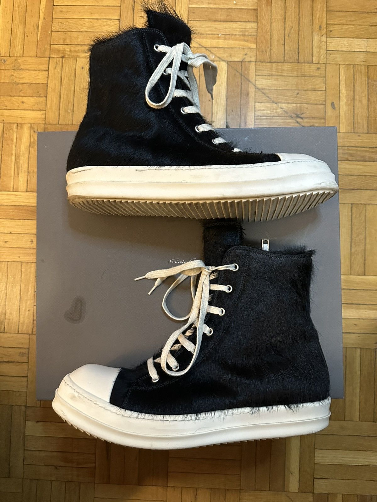 Owens Rick Owens Pony Hair Fur Ramones Size 11 T-Shirts, Hoodie, Sweatshirt | AU16VibeMintTees.com