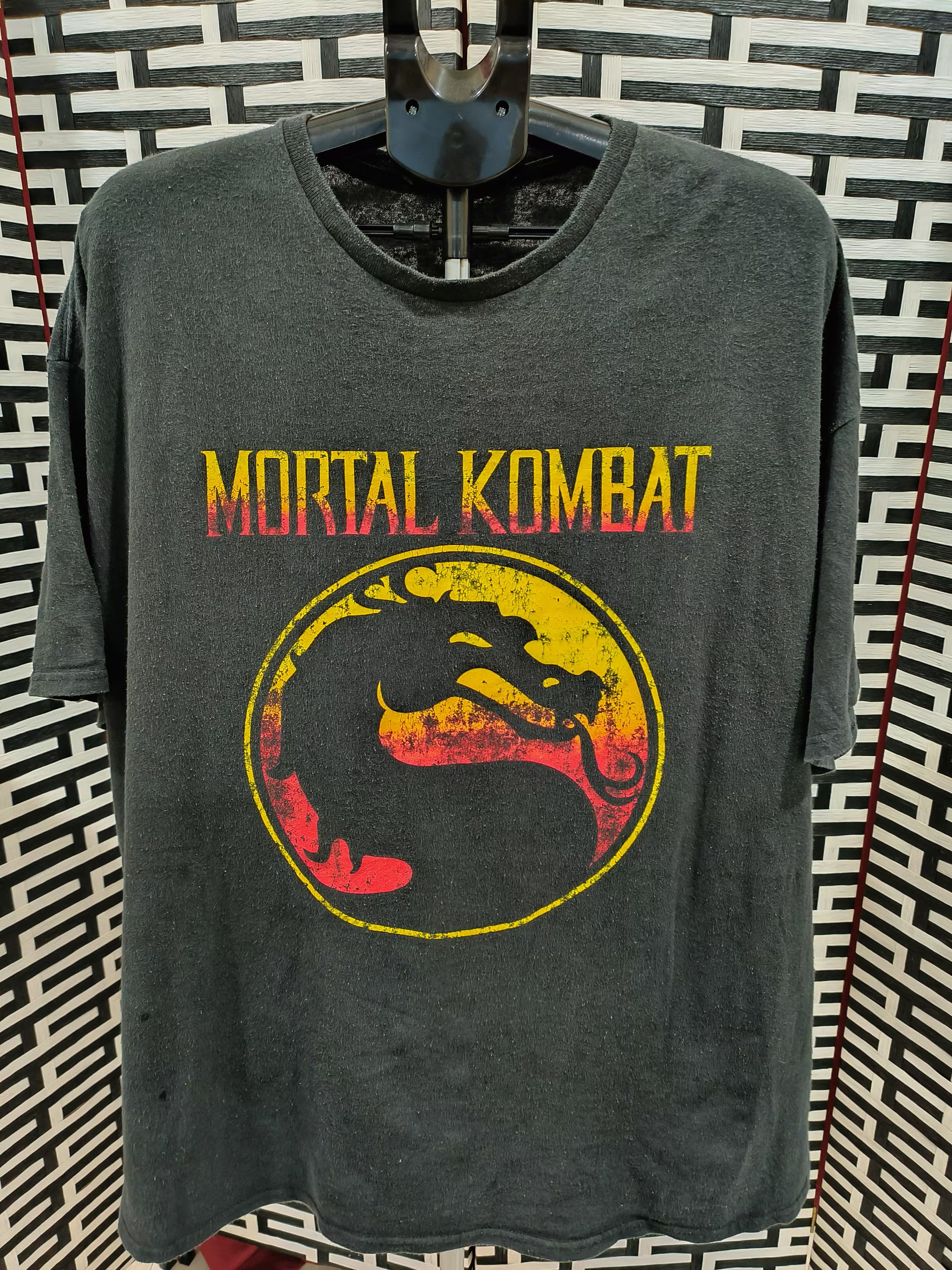 Other Mortal Kombat Oversized Thrashed Tee