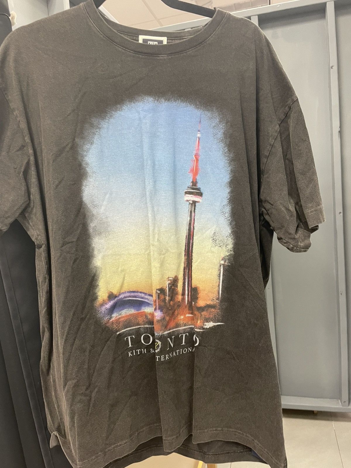 Kith Toronto Skyline T Shirt Hoodie, Sweatshirt | FlexRushtees.com