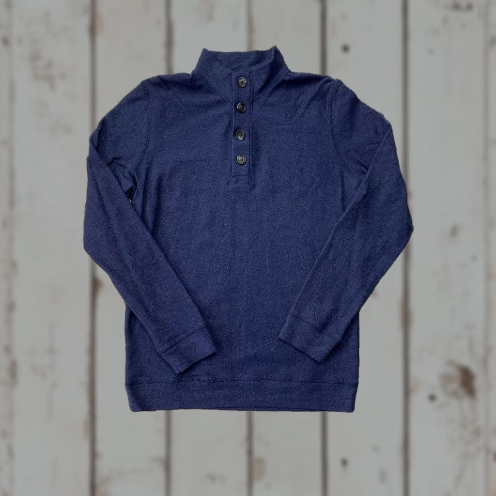 Layer Marine Layer Henley Pull Over Mens Medium Blue Sweatshirt T-Shirts, Hoodie | FlexRushtees.com