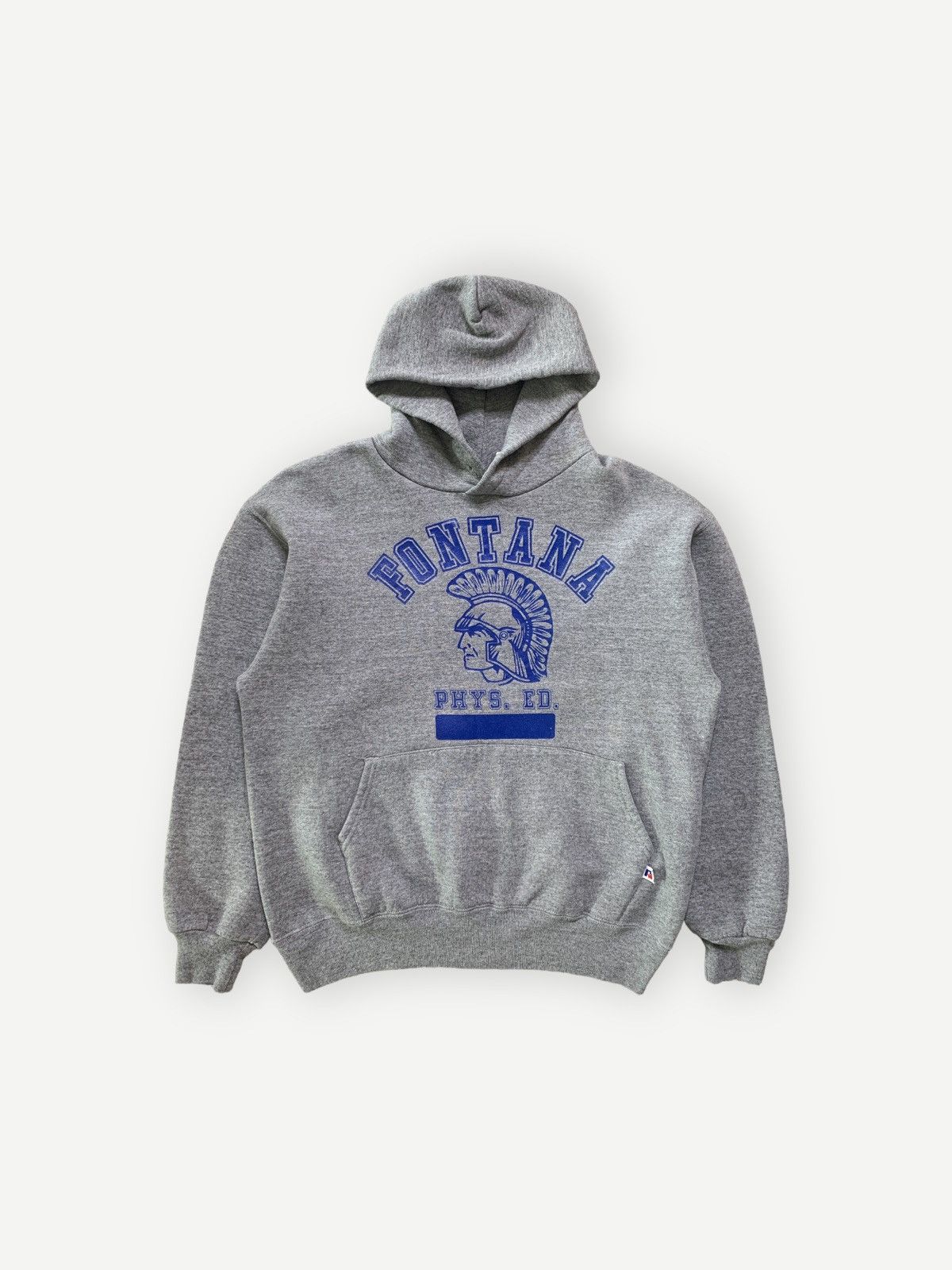 Vintage 90s Russell Hoodie Sweatshirt Fontana Usa 1990s