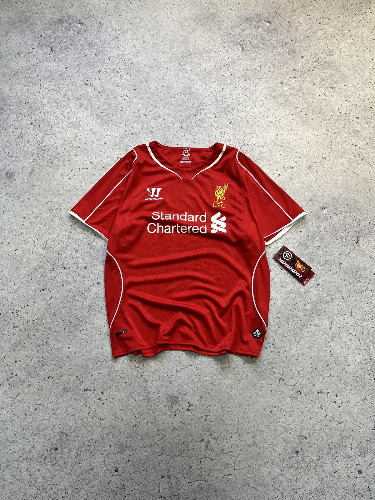 New Warrior Liverpool 2014 15 Standart Chartered Jersey