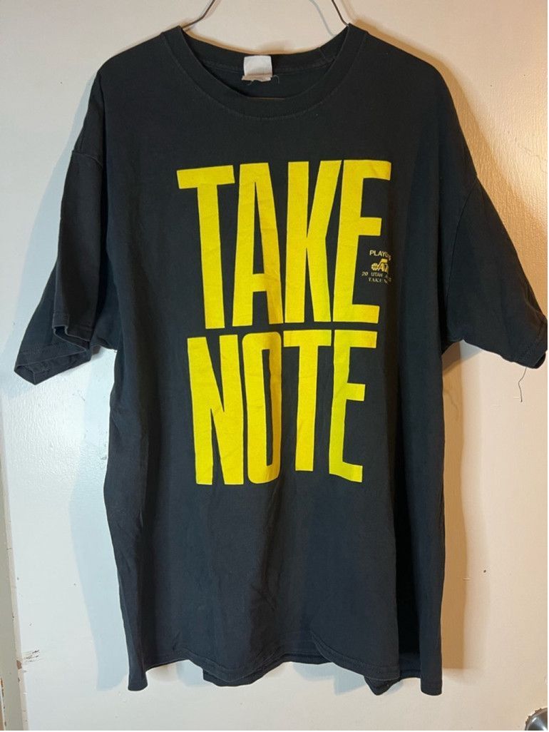 Other Men S Port Company T Shirt Xl Black Utah Jazz Take Note Hoodie, Sweatshirt | FlexRushtees.com