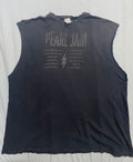 Band Tees Pearl Jam Tour Distressed Sleeveless Tee Xl Hoodie, Sweatshirt | FlexRushtees.com