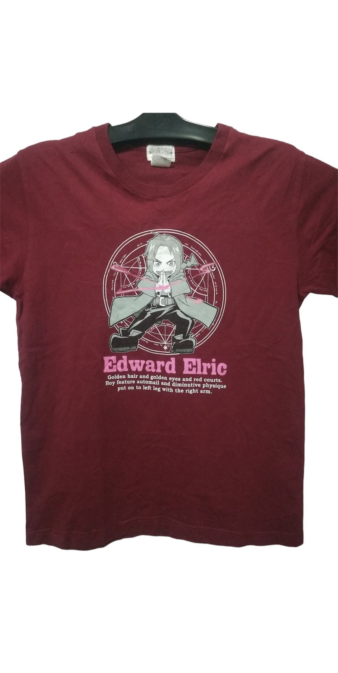 Japanese Brand X Vintage Vintage Rare Anime Fullmetal Alchemist Edward Elric Tshir T-Shirts, Hoodie, Sweatshirt
