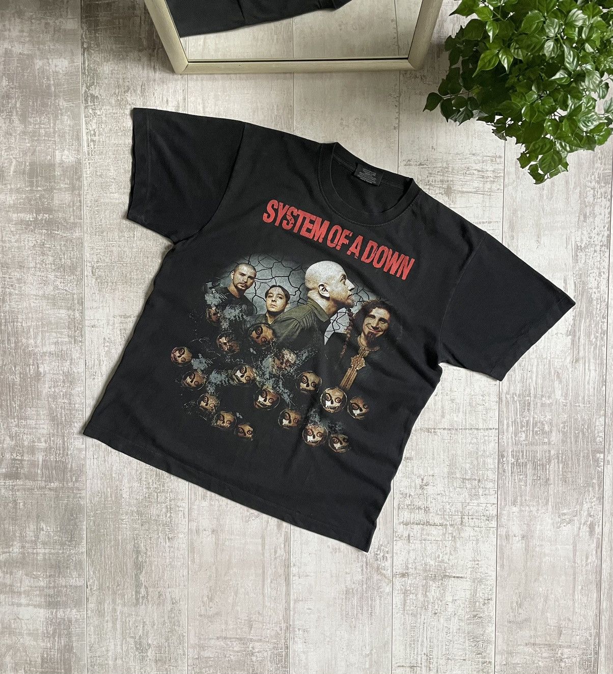 90 S Vintage System Of A Down T Shirt Rock Over Printed Hoodie, Sweatshirt | FlexRushtees.com