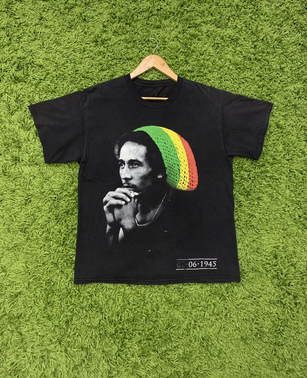 Vintage Bob Marley Tee Medium 90s Y2k Stussy Hoodie, Sweatshirt | FlexRushtees.com