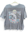 Billabong Vintage Faded Grey Surfing Skeleton T Shirt Hoodie, Sweatshirt | FlexRushtees.com