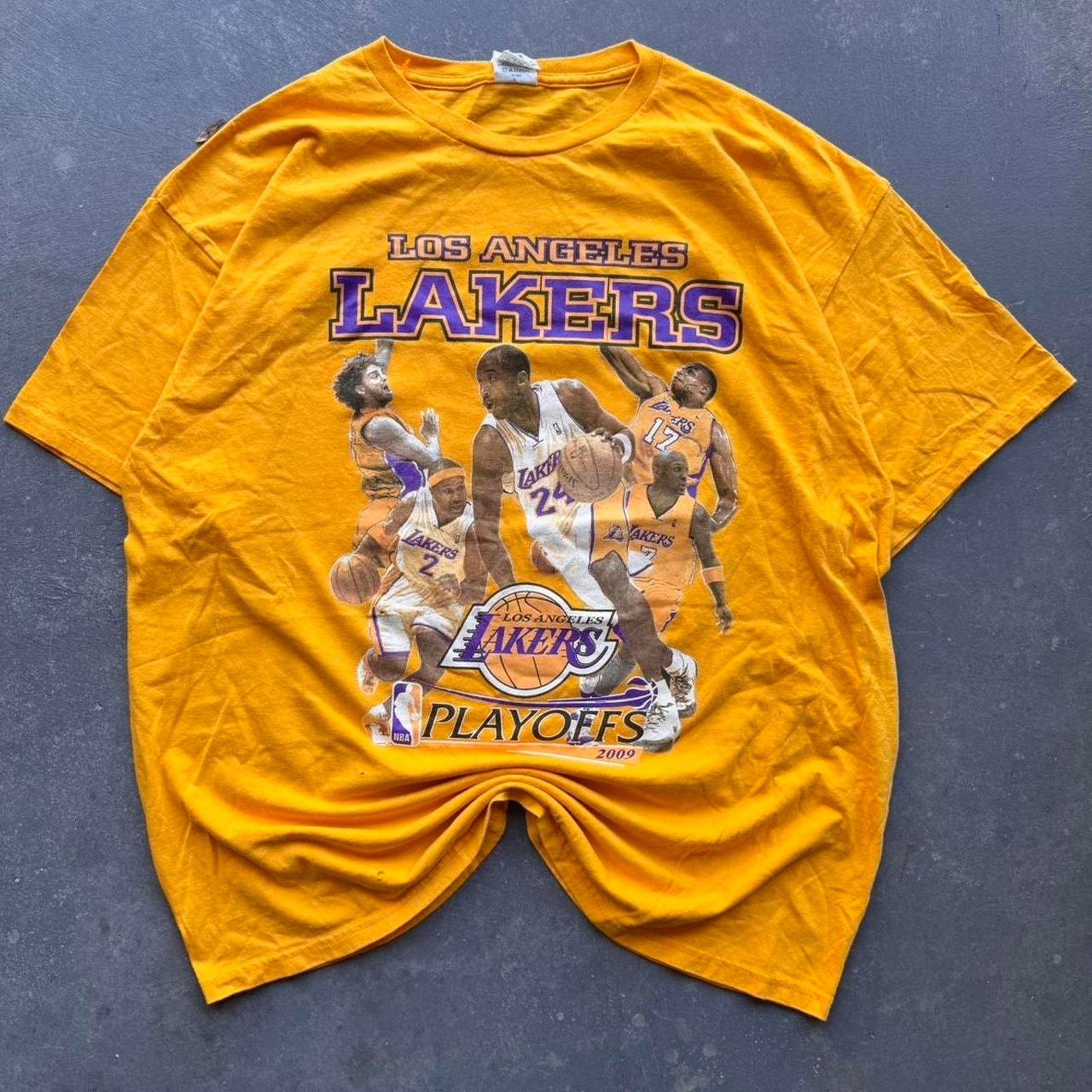 Nba 2009 Lakers Playoffs Championship Nba Tee Shirt Size Xl Hoodie, Sweatshirt | FlexRushtees.com