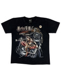 Vintage Y2k Crazy Printed Tee Wild Racing Moto Girl Hoodie, Sweatshirt | FlexRushtees.com